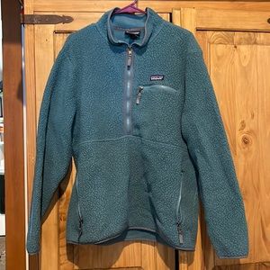 Blue Patagonia Fleece